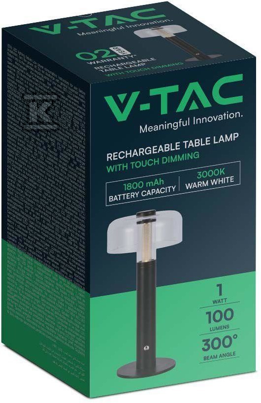 Lampka stołowa nocna V-TAC 1W LED 30cm - 7940