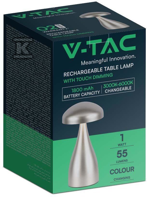 Настільна нічна лампа V-TAC 1W LED 22cm - 7897