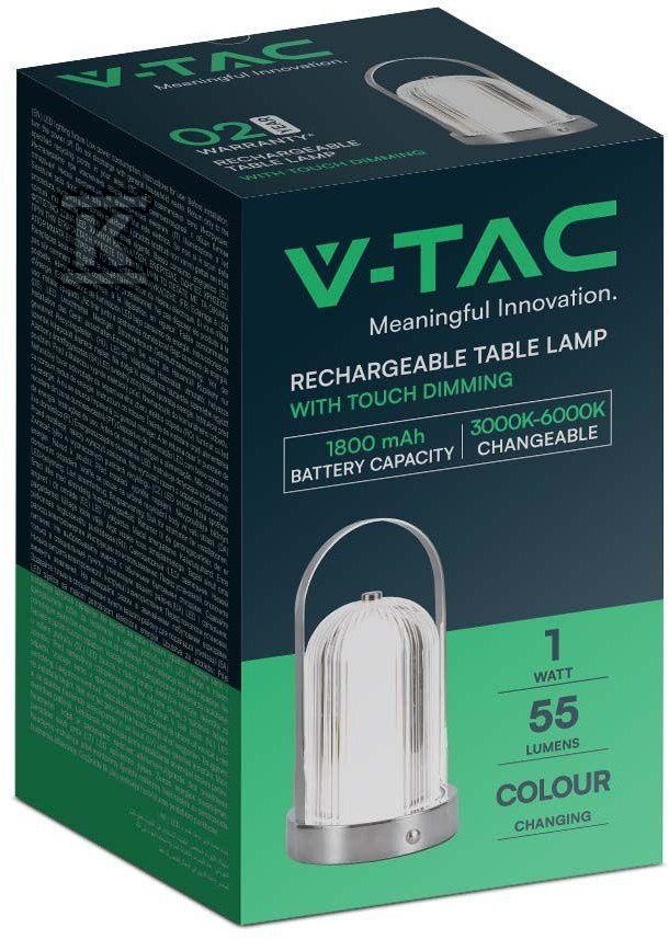 Настільна нічна лампа V-TAC 1W LED 22cm - 7990