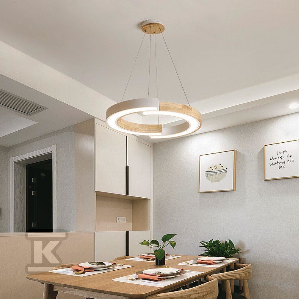 Oprawa zwieszana V-TAC 13W LED drewno - 10089