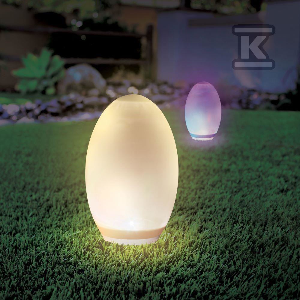 LED solar lamp VT-7815 egg RGB+WW IP44 - 8557