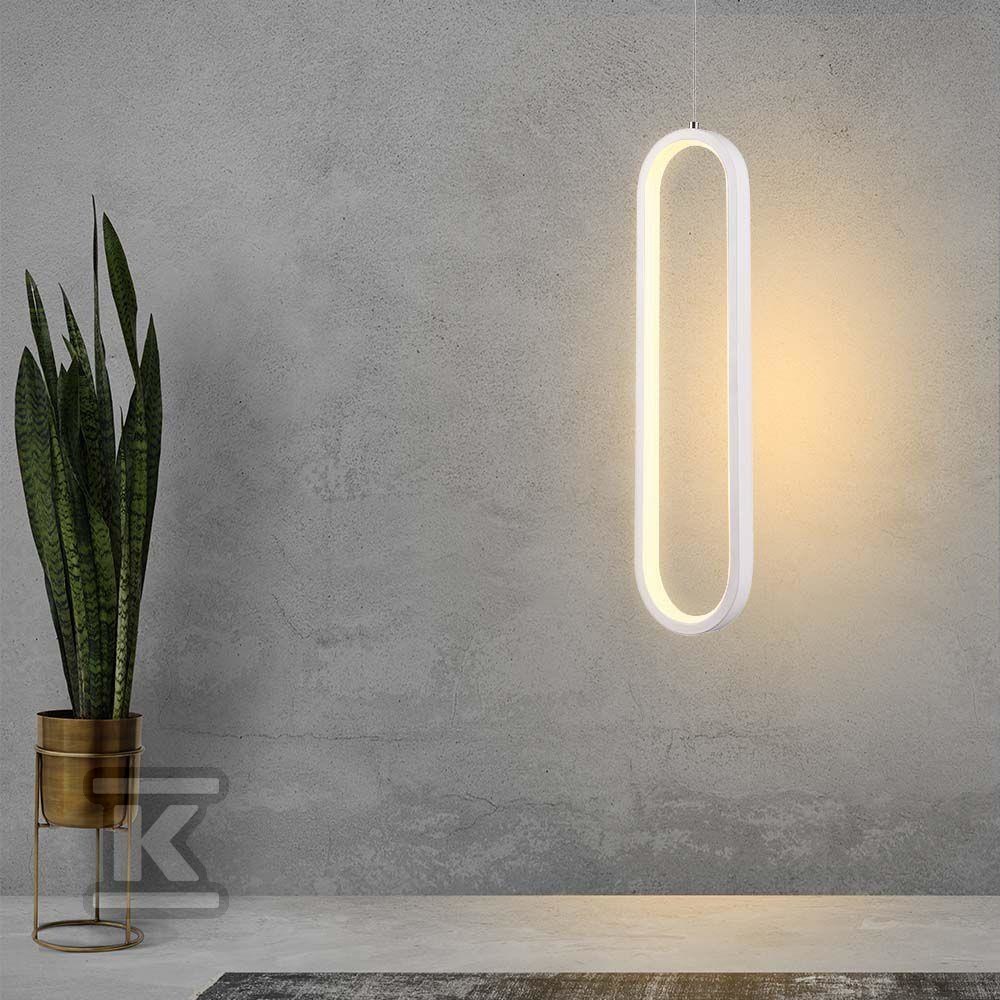 Oprawa zwieszana V-TAC 13W LED biała - 10091