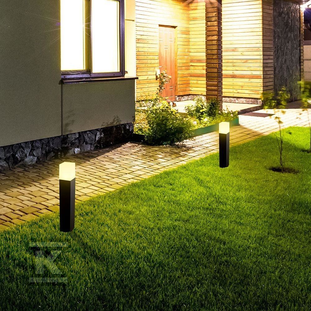 Garden Post V-TAC GU10 Square Aluminum - 7564