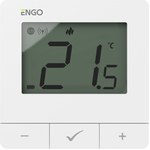 Regulator temperatury internetowy, ENGO E20i-W, bezprzewodowy, Wi-Fi, biały, 230V