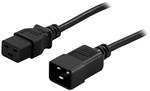 Przedłużacz kabla zasilającego IEC C20->C19 1,8m 16 A PowerWalker