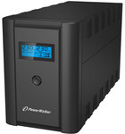 UPS powerwalker VI 1200 SHL LINE-INTERACTIVE 1200VA 2X schuko 2X IEC C13 USB-B LCD