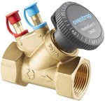 Балансувальний клапан HydroCom V з внутрішньою різьбою PN16 DN 15 Kvs= 2м3/год, з клапанами HydroPort