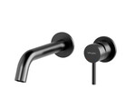 Bateria umywalkowa CANNOLI GUN METAL podtynkowa