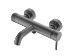 Настінний ванний змішувач CANNOLI GUN METAL (без аксесуарів)