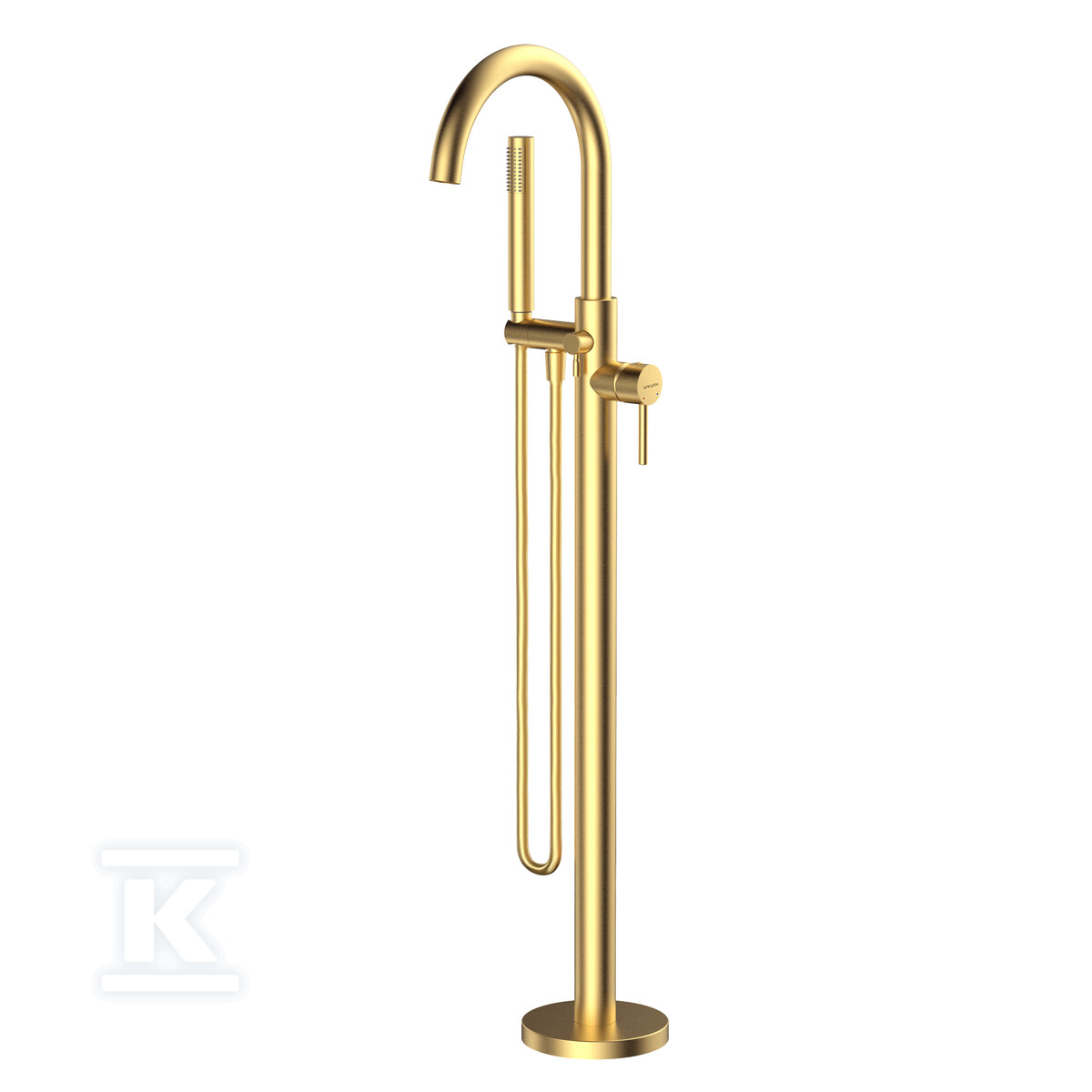 Bateria wannowa CANNOLI BRUSHED GOLD - 2424900-BAPV