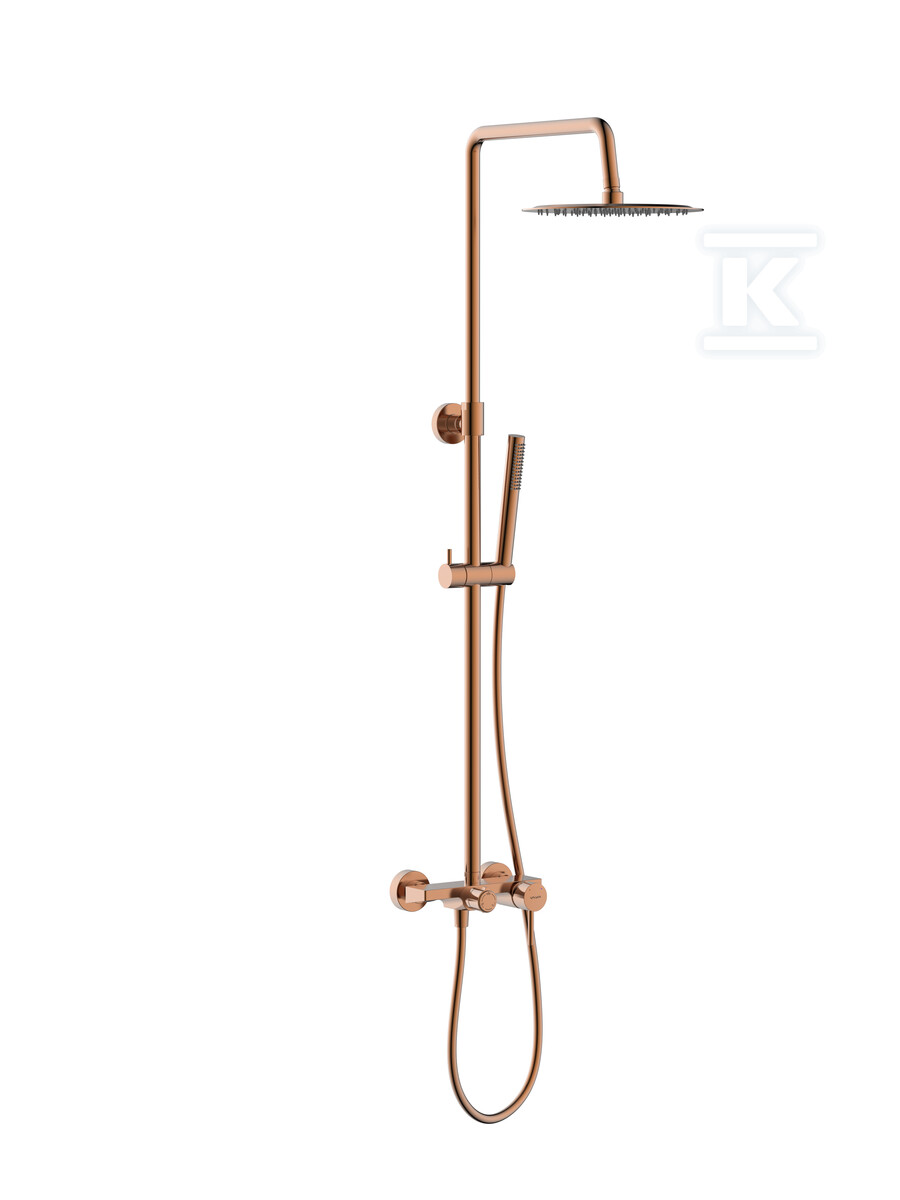 Kolumna natryskowa CANNOLI SATIN COPPER - 2424930-SCPV