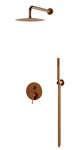 Zestaw podtynkowy CANNOLI SATIN COPPER natryskowy