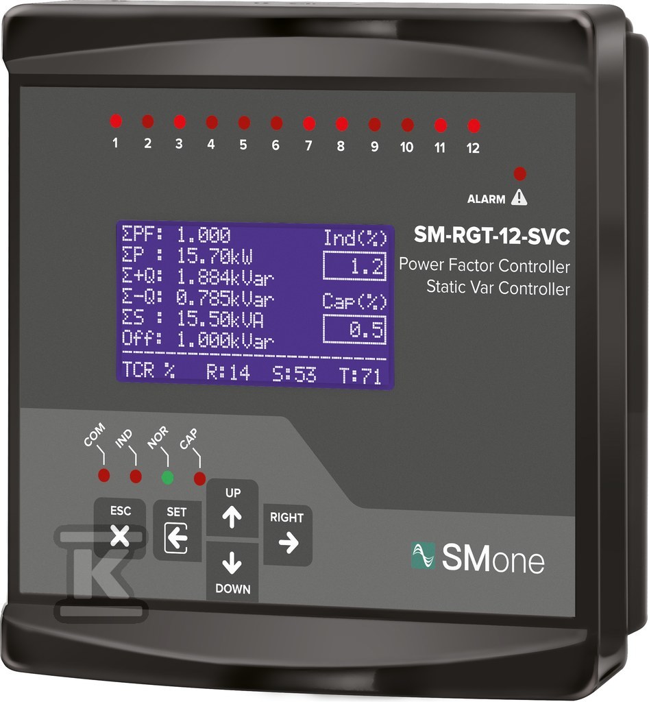 Power factor controller 12 steps - 116034