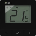 Regulator temperatury Internetowy, ENGO E25-230B, natynkowy, ZigBee/868MHz, 230V, czarny