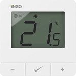 Internet temperature controller, ENGO E25-230W, surface-mounted, ZigBee/868MHz, 230V, white