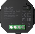 ENGO EMODZB vezeték nélküli relé modul, ZigBee, fekete, 230V