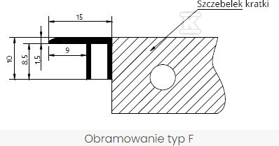 Aluminum frame F - OF