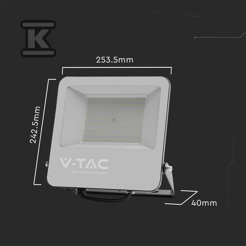 Projektor LED V-TAC 100W 185Lm/W czarny - 9894