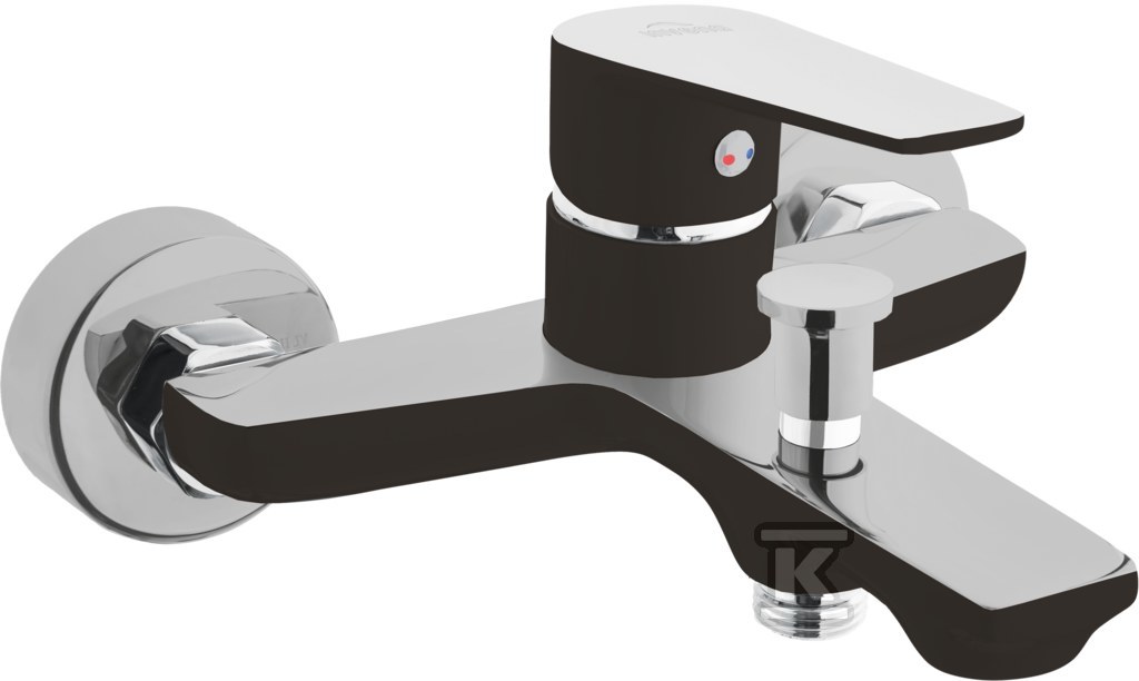 Ванна батарея Dokos чорний/хром - BW-19-004-V