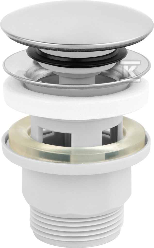 Korek click-clack chrom - SC-B1-029-G