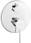 Bateria natryskowa podtynkowa 2-funkcyjna Dafni chrom