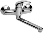 GALEO wall-mounted two-hole faucet, chrome