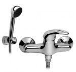 GALEO two-hole wall shower mixer - chrome