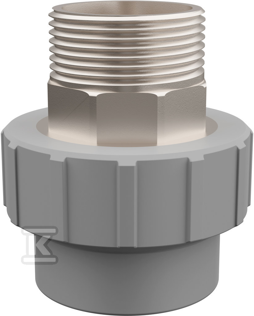 Złączka pod klucz PPRC szara 1"GZ 32 GF - 4301703227121