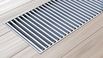 Kratka zwijana aluminium naturalne - profil zamknięty typ 30x155