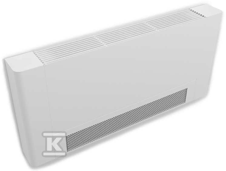 Klimakonwektor naścienny z wentylatorem NCVK2-60/14,7/080 (L) lewy z kratką wzdłużną profil teowy lakierowaną w RAL NCVK2-60/14,7/080(L)PTWR