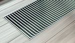 Kratka modułowa aluminium anodowane profil zatrzaskowy satyna typ 14x110