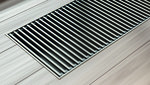 Kratka modułowa aluminium anodowane profil zatrzaskowy stal szlachetna typ 14x110