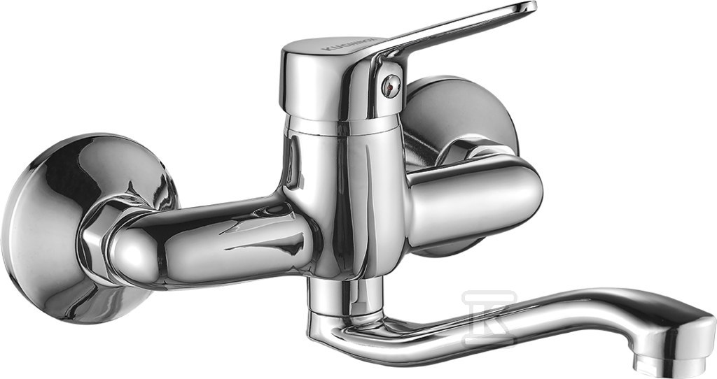 Bateria umywalkowa TIBI ścienna - BQY_050D