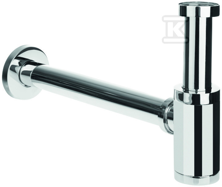 Сифон для раковини круглий, хром - CKS_061D