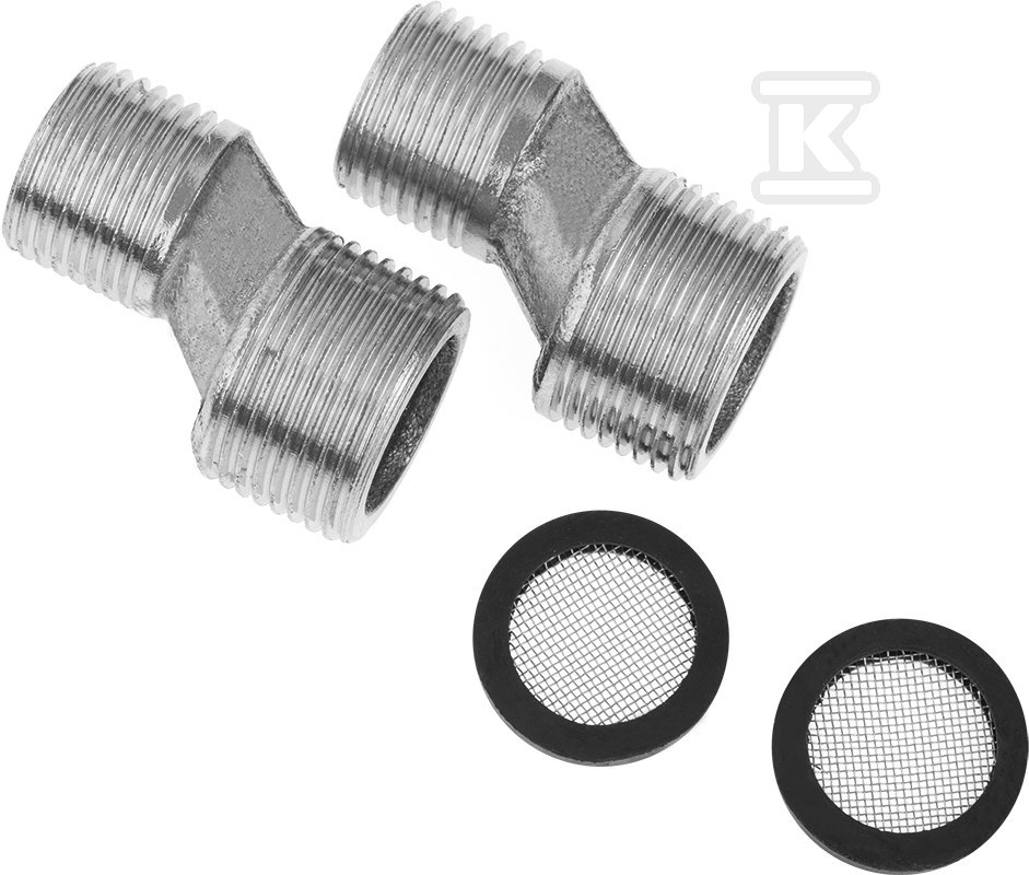 Krzywka do baterii 1/2"x3/4" H44, 2 - CZB_0SMD