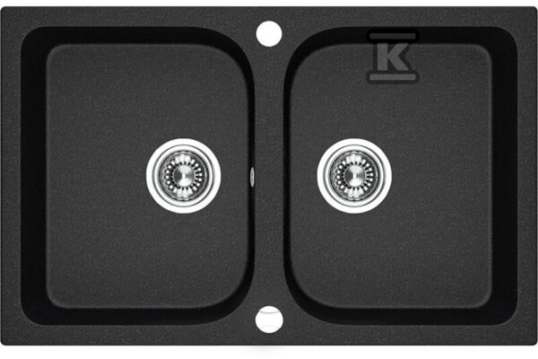 Гранітна мийка CELIA 2-х камерна - SBC_720T
