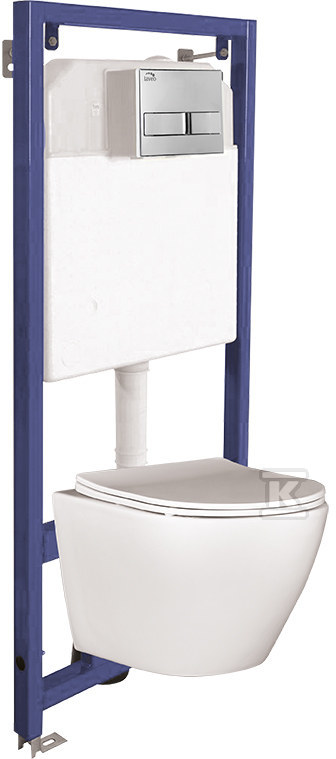 Підтиковий комплект DESNA унітаз та - VMDA600S