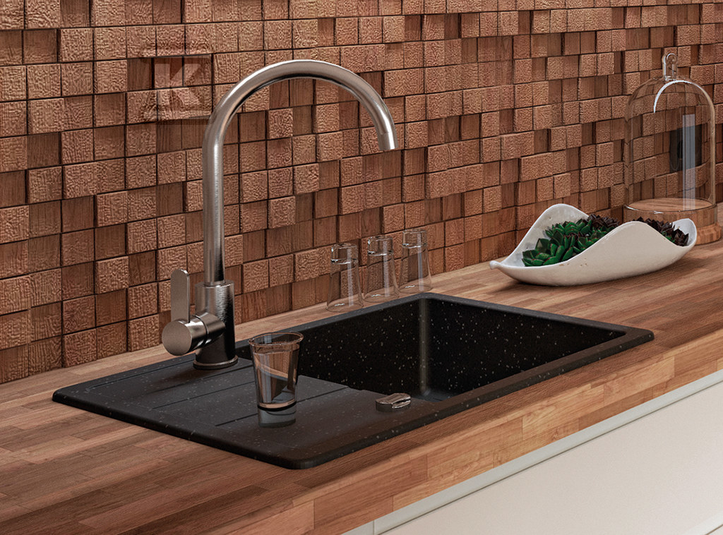 Змішувач для кухні BONA стоячий з - BAB_268D