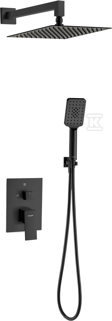 Zestaw natryskowy podtynkowy ARS BLACK - 2420260