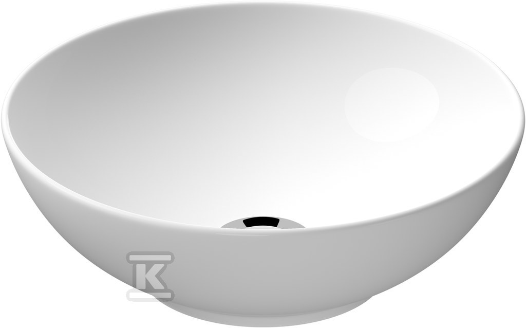 Countertop washbasin SAVIO 40 cm round - K711-001