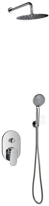 Concealed chrome shower set DIONE - 2449990