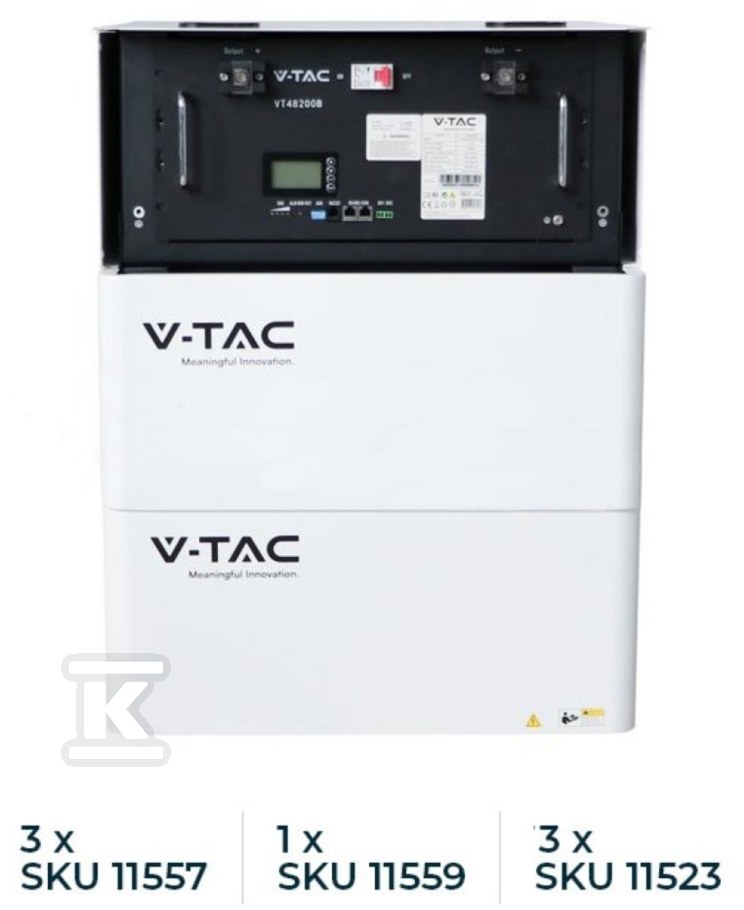 RACK Rack for Energy Storage V-TAC - 11557