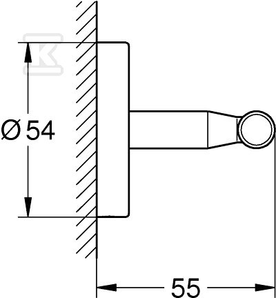 Haczyk BauCosmopolitan metalowy na - 40461001