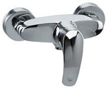 ANGELO wall mounted two-hole shower faucet - chrome