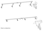 Support de réglage pour collecteurs solaires KS2600-15-4-R100.K412