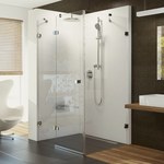 Rectangular shower enclosure AT 3921/08/J BSDPS L 85/130,v.195 brilliant + transparent