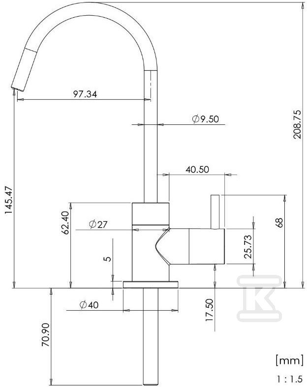 System filtrujący Dafi FLOW Comfort - 5904870073827