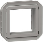 Adapter Arteor/Mosaic without flap, mechanism - gray, NEW PLEXO 55