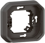 Single flush mount bracket - anthracite, NEW PLEXO 55