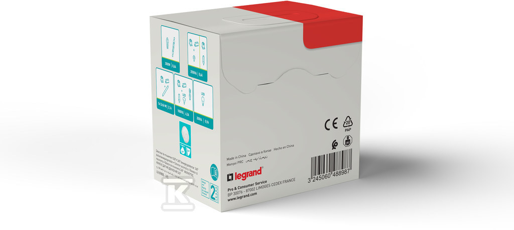 Detektor ruchu z N 360°,komplet - 048898